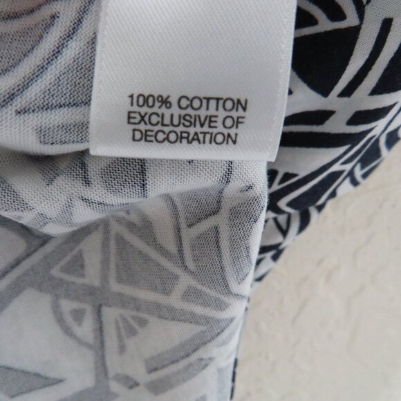 Murano* Men's Short Sleeve Button Down Straight Hem BOHO Slim Fit Shirt~ XL - Picture 4 of 11